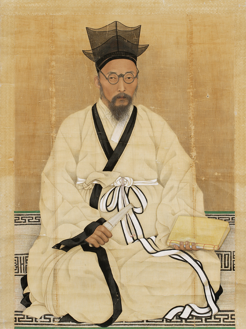 『매천야록』의 저자 황현의 초상화(보물 제1494호).